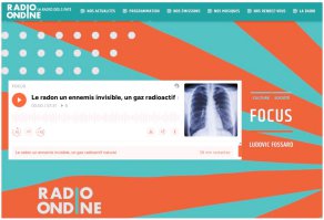 Cliquez pour écouter l'émission consacrée au radon